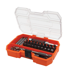 Jogo de Furar e Parafusar 45 Peças A7234-XJ - Black Decker