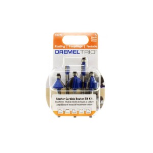 Kit de Fresas c/ 5pçs - Trio TR770 - Dremel