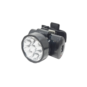 Lanterna para Cabeça com 9 Leds Bivolt Recarregável - Noll