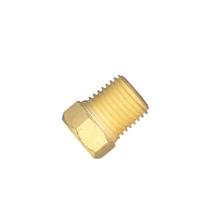 Plug Sextavado Rosca Macho BSP 1/4 Pol em Latão - Lubefer