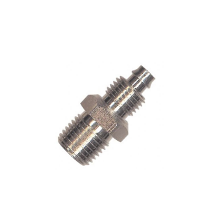 Terminal para Bico de Ar Rosca Macho 1/4 BSP x 7/16 Pol - Lubefer