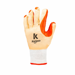 Luva Algodão com Borracha Red Grip CA 41415 - Kalipso