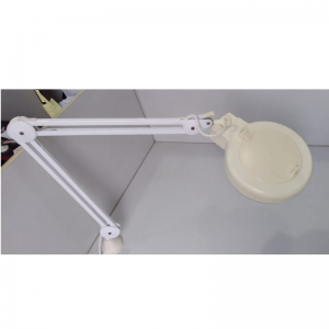 PEÇA MOSTRUÁRIO - BICOLOR - Lupa com Luminária de LED HL-500 8D - Solver