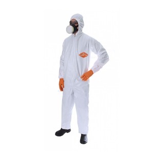 Macacão Branco XXG Super 100 Impermeável - Argetex
