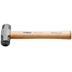 Marreta Oitavada com Cabo de Madeira 1.5kg Jateado 40508/003 - Tramontina