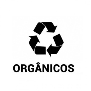 Adesivo Coleta Seletiva Orgânicos