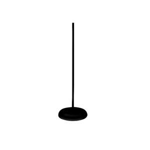Suporte Pedestal Dispense de Senhas Preto