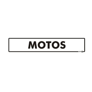 Placa em Poliestireno Motos PS-448