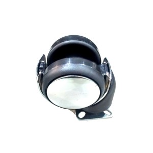 Rodízio 38mm Giratório Placa
