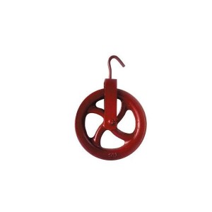 Roldana para Poço Ferro Fundido 14cm - Tenance