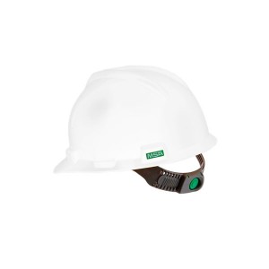 Capacete Aba Frontal com Jugular Branco - msa