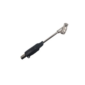 Bico Encher Pneu 240mm Rosca Fêmea de 1/4 BSP Duplo SCH703