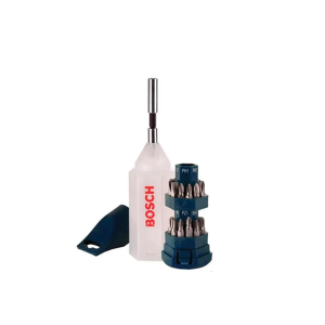 Jogo de Bits Fenda/Philips/Pozidriv/Torx c/25 Peças Big-Bit - Bosch