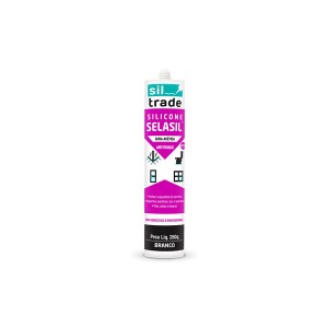 Silicone Preto 280G - Sil Trade