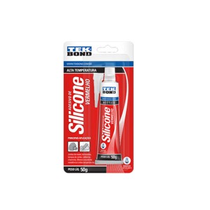 Silicone Vermelho 50G - Tekbond