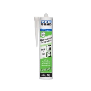 Silicone Acético Incolor Construção 256G - Tekbond