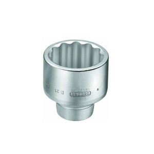Soquete Estriado 1.7/8 Pol. Encaixe 1 Pol. - Gedore