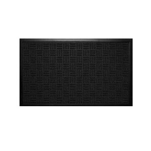 Tapete Capacho Waterkap 45cm X 75cm Preto - Kapazi