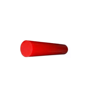 Tarugo Poliuretano Vermelho 100 x 300mm