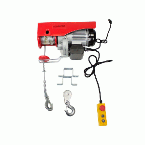 Guincho Talha Elétrico 1300W de 500/1000 Kg Elevação 12m