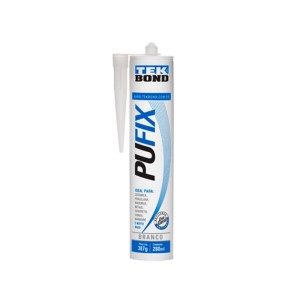 Adesivo Multiuso PU FIX Branco Cartucho 387g - Tekbond 