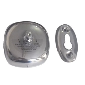 Varal Retrátil Inox Polido - Prat-K