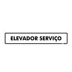 Placa Elevador de Serviço Ps436 - Encartale 