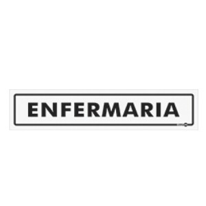 Placa Enfermaria Ps217 - Encartale 