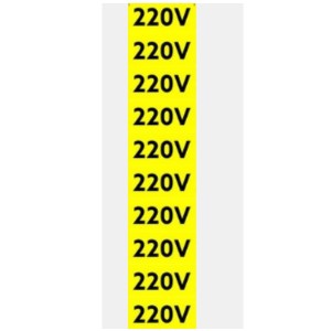 Adesivo 220V - 13 unidades