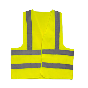 Colete Refletivo Blusão Amarelo Fluorescente sem Bolso 