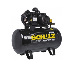 Compressor de ar 10 pés 100 litros 2 hp - Pro CSV10/100 220V - Schulz