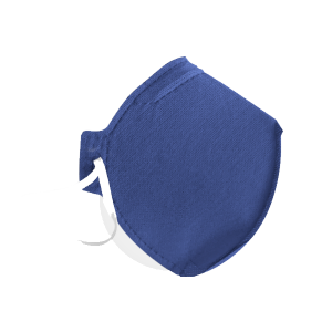 Máscara Respiratória P2 sem Válvula Azul (Equivale N95)